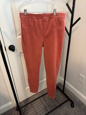 SPANX Perfect Denim Jeggings in Nantucket Red